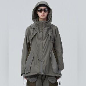 HAMCUS EDGEOLOGIST / PANEL LD COMMUTE PARKA, COLOR : Agave Green, Size 3 Large L